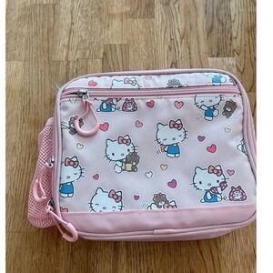 Hello Kitty Hearts Adaptive Lunch Box Pottery Barn - Missing Strap -  Excellent